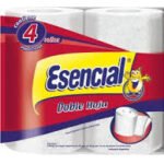 PAPEL HIGIENICO ESENCIAL BCO DOB. HOJA 4 x 20 mts