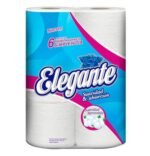 PAPEL HIGIENICO ELEGANTE HOJA SIMP. 6 X 30 Mts.
