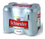 CERVEZA SCHNEIDER PACK X 6 UNI X 473 CC