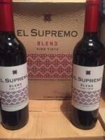 VINO EL SUPREMO BLEND TINTO X 750 X 6 UNID.