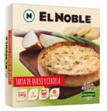 TARTA EL NOBLE QUESO Y CEBOLLA X 240 GR