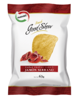 PAPAS FRITAS GOOD SHOW JAMON SERRANO X 63 GR