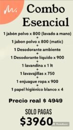 COMBO LIMPIEZA ESENCIAL