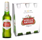 CERVEZA STELLA ARTOIS X 330 CC X 6 UNID.