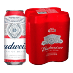 PACK CERVEZA BUDWEISER LATA X 710 CC X 4 UNID.