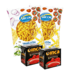 2 FIDEO ARCOR TIRABUZON + 2 PURE TOMATE INCA X 520 gr