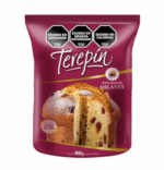 PAN DULCE TEREPIN CON FRUTA MILANES X 400 Gr