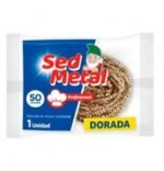 ESPONJA SEDMETAL DORADA X 15 GR