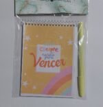 Libreta + lapicera